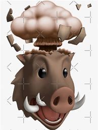 Image result for Exploding Boar Head Chinese Meme