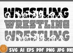 Image result for Free SVG Wrestling Words