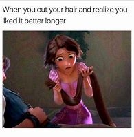 Image result for Short Hair Aging Meme