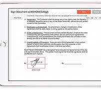 Image result for Signature On Document