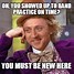 Image result for Practice Practice Bach Meme