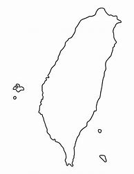 Image result for Taiwan Outline