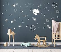 Image result for Space Wall Stickers for Kids Rooms