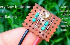 Image result for Low Medium and High Low Volatage Battery Indicator