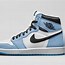 Image result for Air Jordan 1 Mirroer Blue