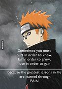 Image result for Saddest Naruto Quotes