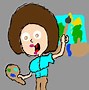 Image result for Female Bob Ross