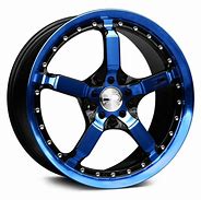 Image result for Black with Rims Blue Lip