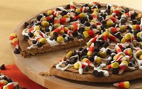 Image result for Halloween Cookie Pizza