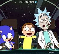 Image result for Rick and Morty Sonic