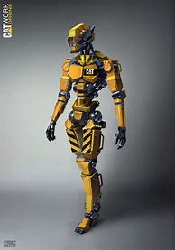 Image result for Sci-Fi Construction Robot