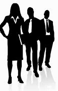 Image result for Simple Silhouette Clip Art People Business