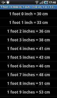 Image result for 83 Cm to Inches