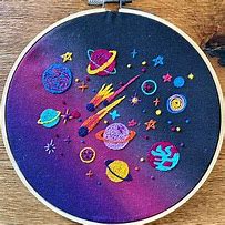 Image result for Shooting Star Embroidery Design