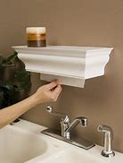Image result for Black Wall Mount Paper Towel Holder
