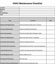 Image result for Residential HVAC Maintenance Checklist PDF