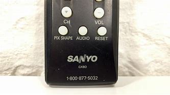 Image result for Sanyo TV Remote Gx3m