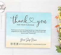 Image result for Thank You Cards Local Business