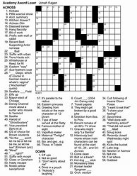 Image result for Newspaper Crossword Puzzles