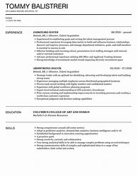 Image result for Resume Template for Director of Talent Acquisition