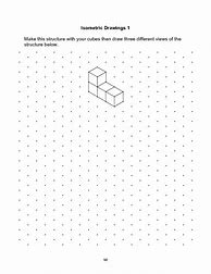 Image result for Isometric Drawings Worksheets
