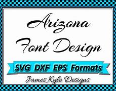 Image result for Arizona Font Style