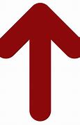 Image result for Red Arrow Going Up Sign