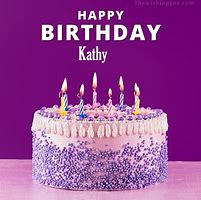 Image result for Happy Birthday Kathy Cupcake