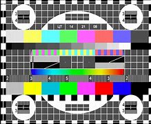 Image result for Old Sign Off TV Test Pattern