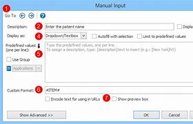 Image result for Manual Input Block