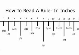 Image result for 1 4 Inch Ruler