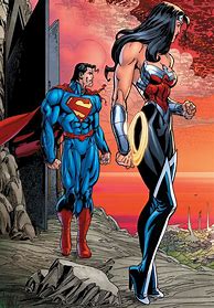 Image result for Superman and Wonder Woman New 52