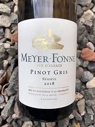 Image result for Meyer Fonne Pinot Gris Reserve