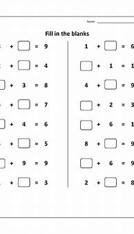 Image result for School Worksheets 1st Grade Math