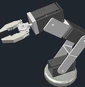 Image result for Robot Arm 3D Model 2D
