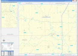 Image result for Grant County Indiana Township Map