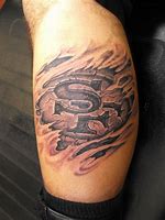 Image result for 49ers Logo Tattoo