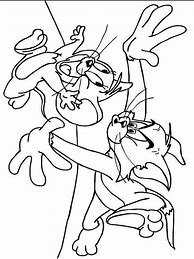 Image result for Tom and Jerry Cartoon Coloring Pages