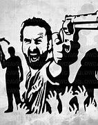 Image result for Walking Dead Silhouette