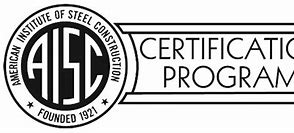 Image result for AISC Certified Fabricator Logo