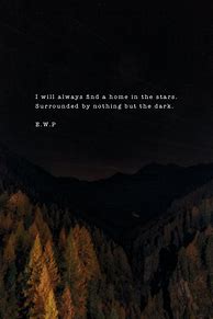 Image result for Night Sky Quotes Aesthetic