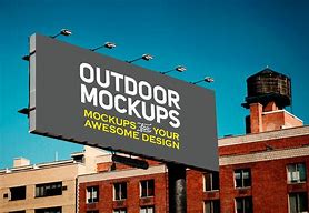 Image result for Outdoor Billboard Mockup