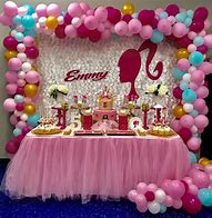 Image result for Barbie Birthday Decor