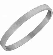 Image result for Stainless Steel Oval Chain Bangles