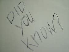 Image result for Did You Know Logo
