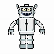 Image result for Animated Cartoon Robot