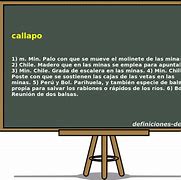Image result for callapo