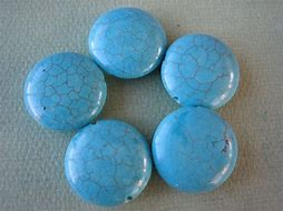 Image result for Blue Howlite Beads