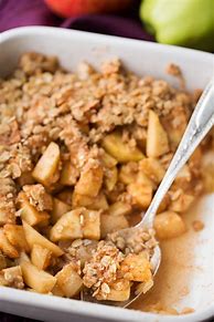 Image result for Old-Fashioned Apple Crisp