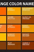 Image result for Shades of Orange Numbers